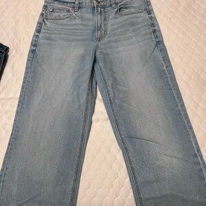 American Eagle Outfitters super high rise straight leg Jeans- New With tags